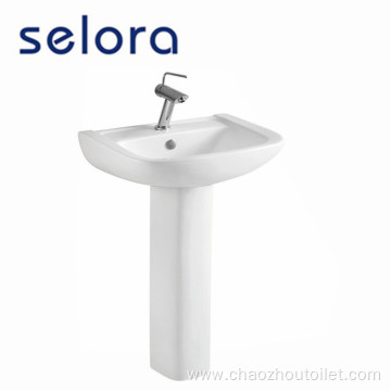 a popular ceramic pedestal basin sink